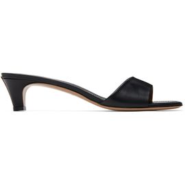 Ferragamo Ferragamo Black Low Heeled Sandals