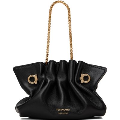 Ferragamo Ferragamo Black Micro Pouch