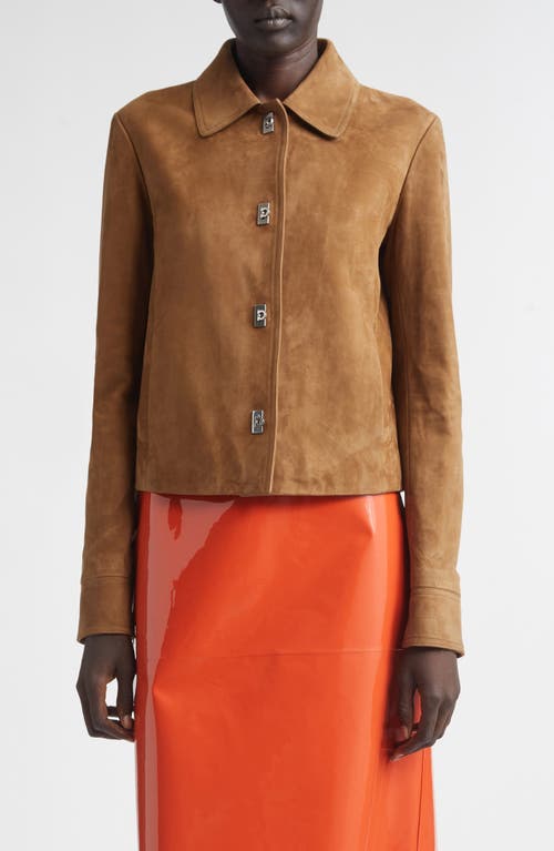 FERRAGAMO FERRAGAMO Boxy Nubuck Jacket