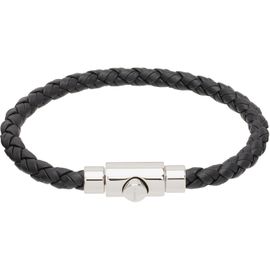Ferragamo Ferragamo Braided Leather Bracelet