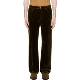 Ferragamo Ferragamo Brown Five Pocket Trousers