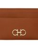 Ferragamo Ferragamo Brown Gancini Credit Card Holder - 1