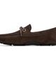Ferragamo Ferragamo Brown Laced Driver Loafers - 3