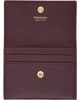Ferragamo Ferragamo Burgundy Gancini Credit Card Holder - 3