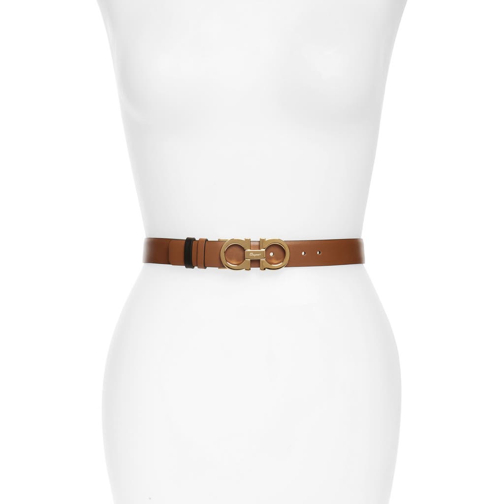 FERRAGAMO FERRAGAMO Ceylon Reversible Leather Belt