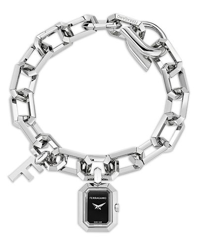 Ferragamo Ferragamo Charm Bracelet Watch, 16.6 x 7.4mm
