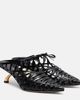 Ferragamo Ferragamo Cirry leather mules - 1