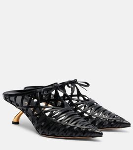 Ferragamo Ferragamo Cirry leather mules