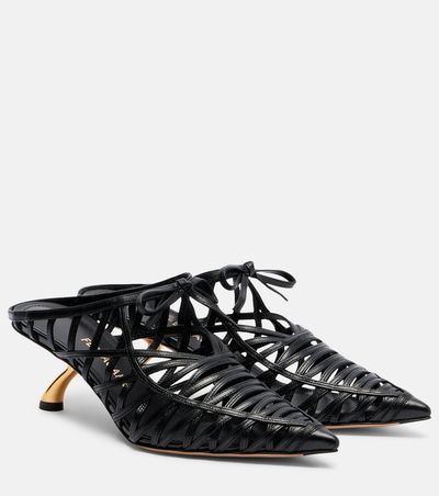Ferragamo Ferragamo Cirry leather mules