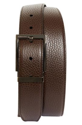 FERRAGAMO FERRAGAMO Classic Double Adjustable Reversible Leather Belt