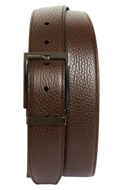 FERRAGAMO FERRAGAMO Classic Double Adjustable Reversible Leather Belt