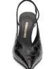 FERRAGAMO FERRAGAMO Cressy Pointed Toe Slingback Pump - 4
