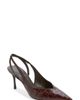 FERRAGAMO FERRAGAMO Croc Embossed Slingback Pump - 1
