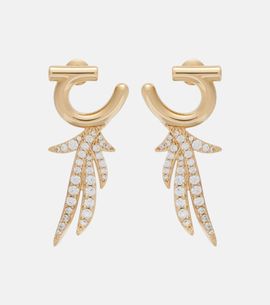 Ferragamo Ferragamo Crystal-embellished earrings