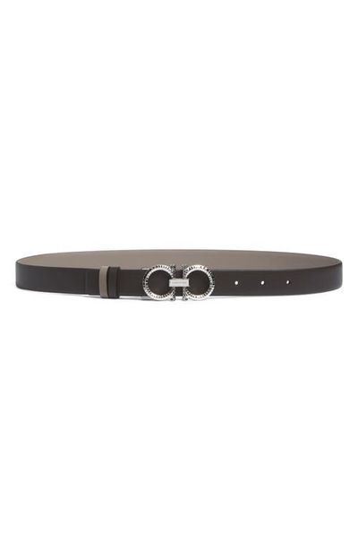FERRAGAMO FERRAGAMO Donna Reversible Leather Belt
