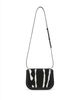 Ferragamo Ferragamo Double Gancini Calf Hair Crossbody - 3