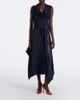 Ferragamo Ferragamo Draped satin-trimmed jersey midi dress - 2