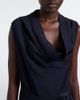 Ferragamo Ferragamo Draped satin-trimmed jersey midi dress - 3