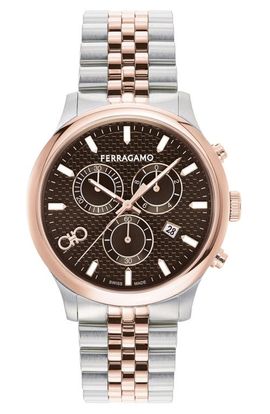 FERRAGAMO FERRAGAMO Duo Chrono Bracelet Watch