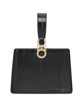 Ferragamo Ferragamo Eel Leather Clutch