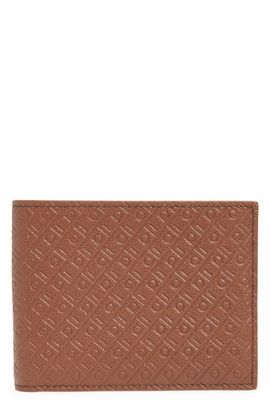 FERRAGAMO FERRAGAMO Embossed Gancini Leather Bifold Wallet
