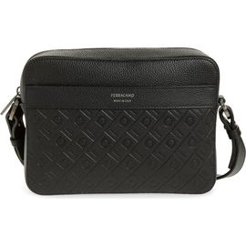 FERRAGAMO FERRAGAMO Embossed Gancini Shoulder Bag