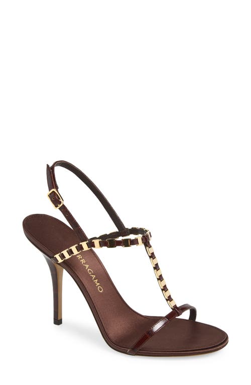 FERRAGAMO FERRAGAMO Estea T-Strap Slingback Sandal