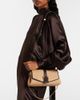 Ferragamo Ferragamo Ferragamo Mia Small raffia shoulder bag - 7