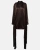 Ferragamo Ferragamo Fringed satin minidress - 1