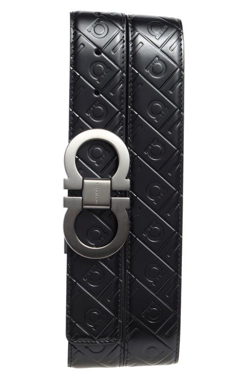 FERRAGAMO FERRAGAMO Gancini Debossed Belt