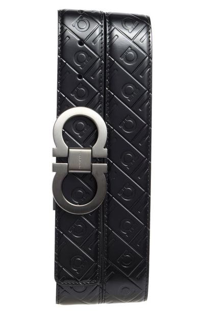 FERRAGAMO FERRAGAMO Gancini Debossed Belt