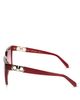 Ferragamo Ferragamo Gancini Hinge Square Sunglasses, 58mm - 3