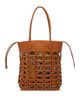 Ferragamo Ferragamo Gancini Leather Basket Tote Bag - 3
