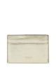 Ferragamo Ferragamo Gancini Metallic Leather Card Holder - 4