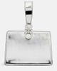 Ferragamo Ferragamo Gancini Small metallic leather clutch - 1