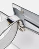 Ferragamo Ferragamo Gancini Small metallic leather clutch - 3