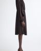 FERRAGAMO FERRAGAMO Gathered Rope Detail Midi Dress - 4