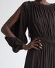 FERRAGAMO FERRAGAMO Gathered Rope Detail Midi Dress - 5