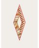 Ferragamo Ferragamo Giada Angled Silk Scarf - 1