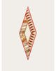 Ferragamo Ferragamo Giada Angled Silk Scarf - 2
