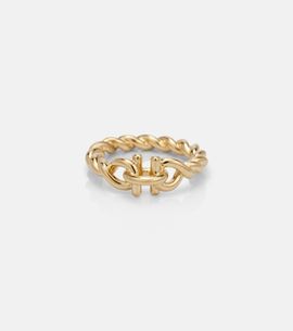 Ferragamo Ferragamo Gold-plated ring