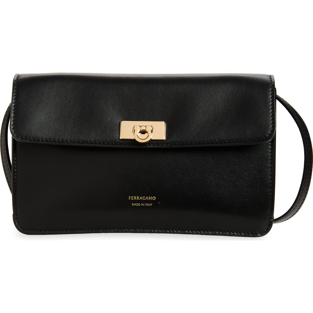FERRAGAMO FERRAGAMO Harley Leather Shoulder Bag