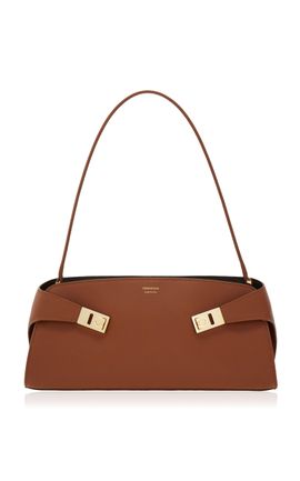Ferragamo Ferragamo Hug East/West Leather Shoulder Bag