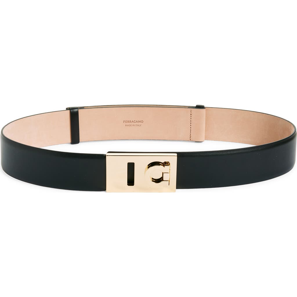 FERRAGAMO FERRAGAMO Hug Expandable Leather Belt