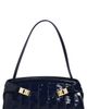FERRAGAMO FERRAGAMO Hug Leather East West Shoulder Bag - 1