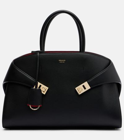 Ferragamo Ferragamo Hug Medium leather top-handle bag