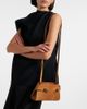 Ferragamo Ferragamo Hug Mini croc-effect suede clutch - 2