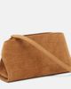 Ferragamo Ferragamo Hug Mini croc-effect suede clutch - 4