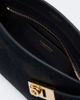 Ferragamo Ferragamo Hug Small calf hair clutch - 3