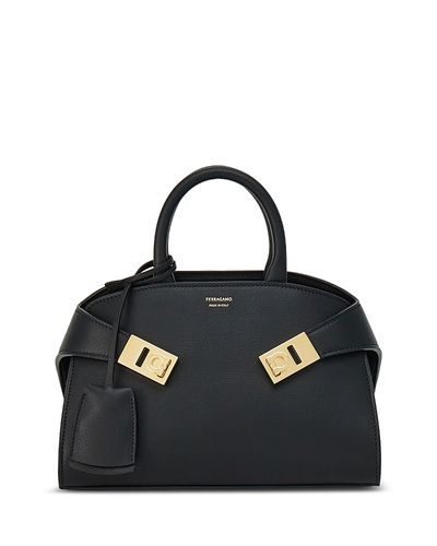 Ferragamo Ferragamo Hug Soft Mini Leather Crossbody